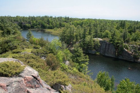 Rock Ridge site (northeast cliffs)
